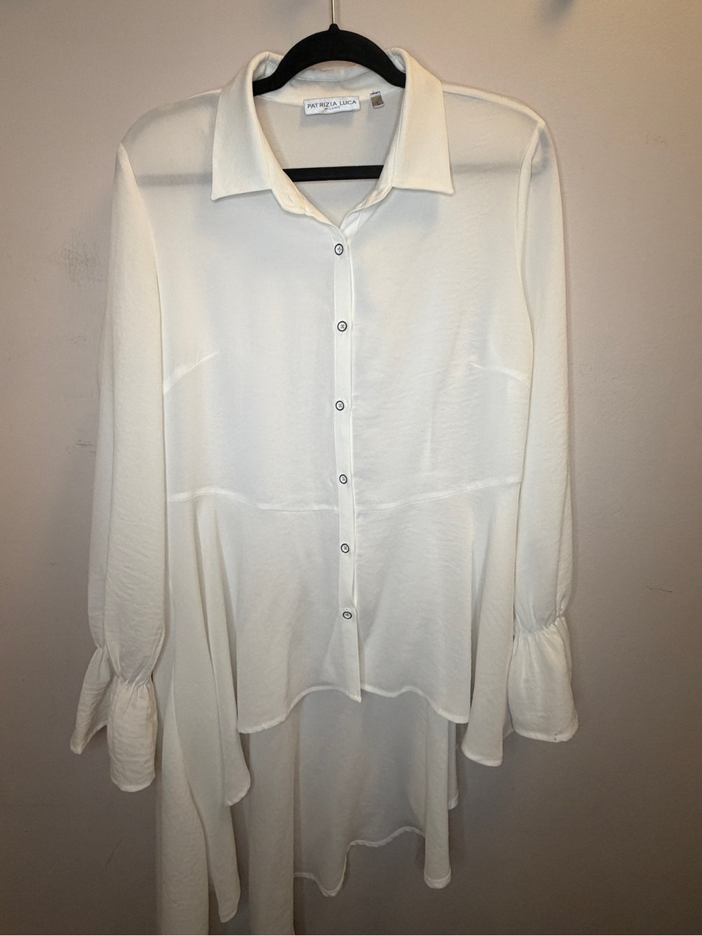Patrizia Luca Hilo Asymmetric Button-Up Shirt